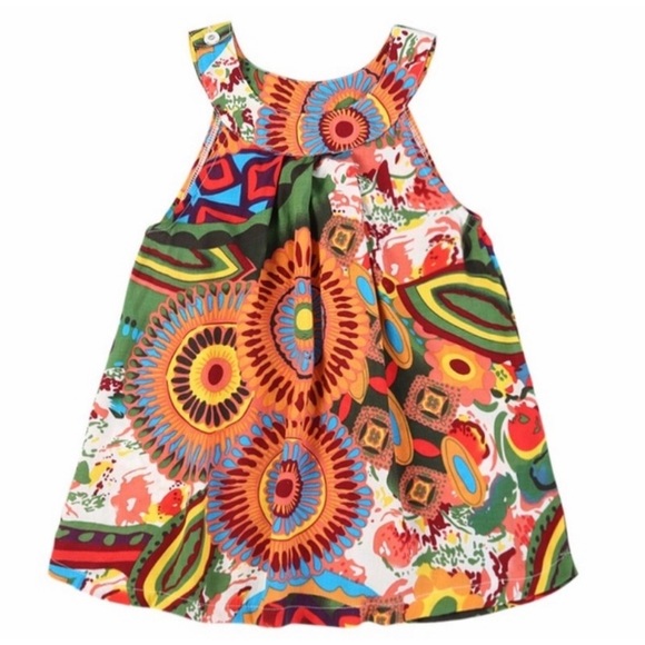 PAISLEY PRINTED SUNDRESS SIZE 2T - Picture 2 of 8